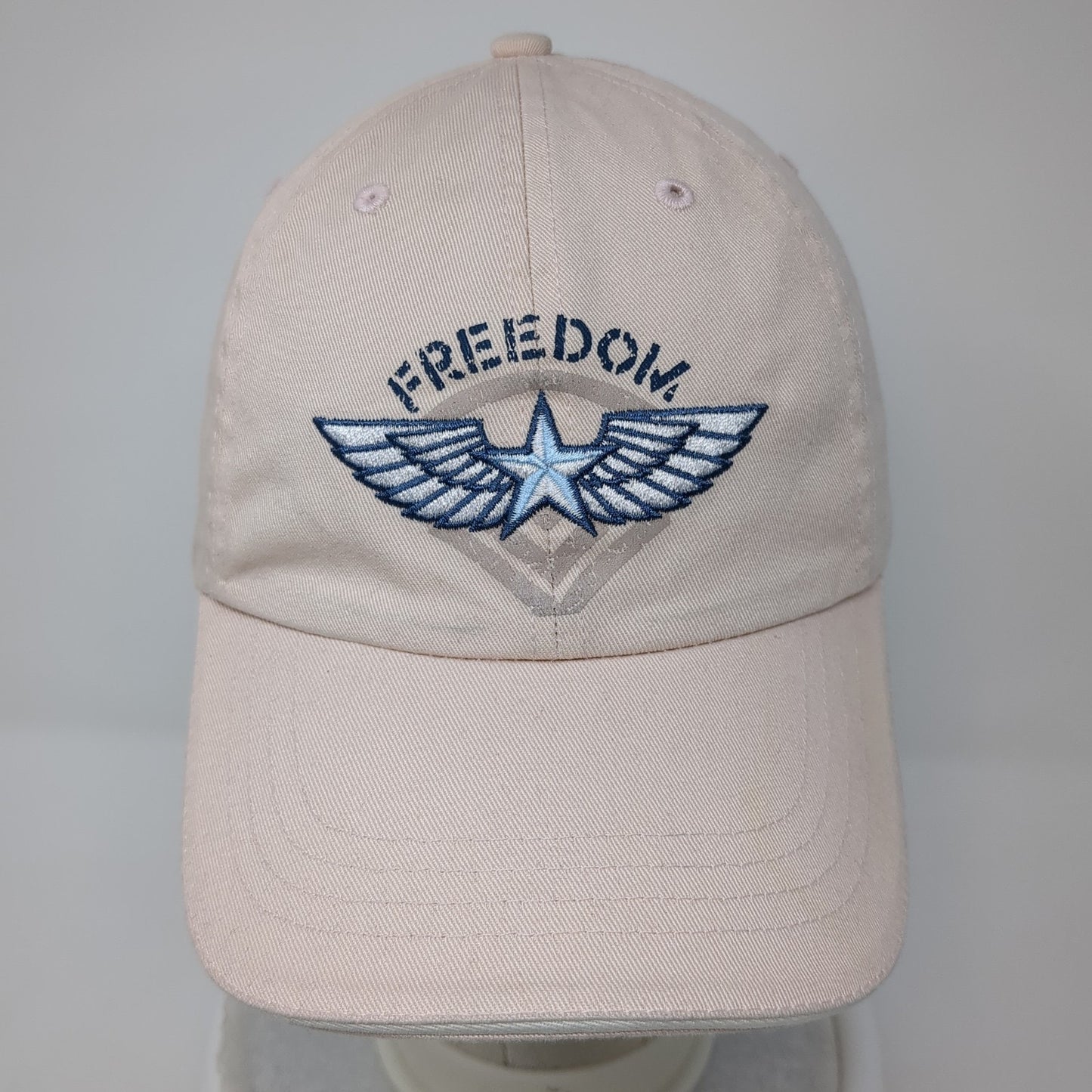 Freedom Wings Strapback Hat Pink One Size Adjustable Sonoma Life+Style