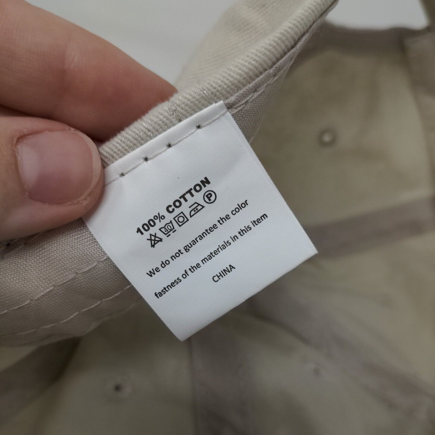 Cayce Cove Simply Stated Strapback Hat Tan One Size Adjustable 6 Panel