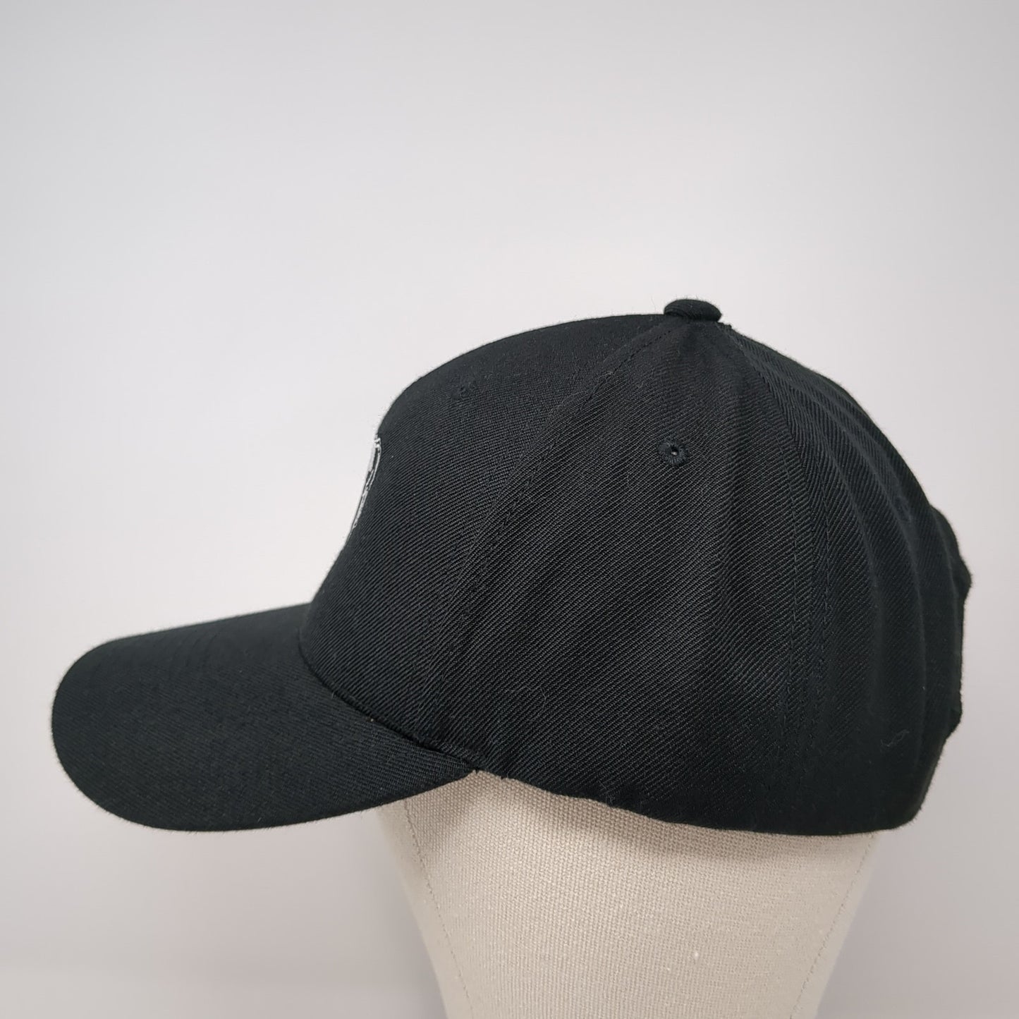 Sheep Snapback Hat Black One Size Adjustable Embroidered The Classics Yupoong