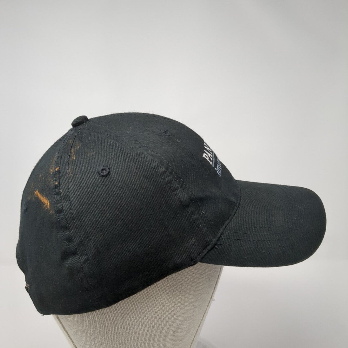 Pandora Internet Radio Slideback Hat Black OS Adjustable Embroidered Cotton