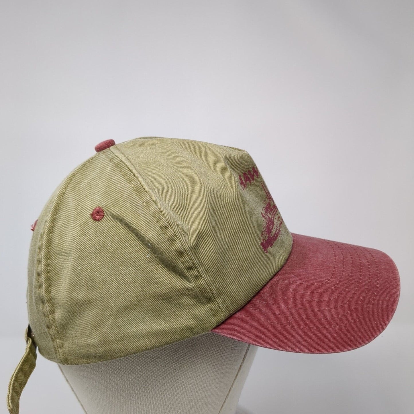 Hawk II Slideback Hat Multi One Size Adjustable Colorblock Vent Holes