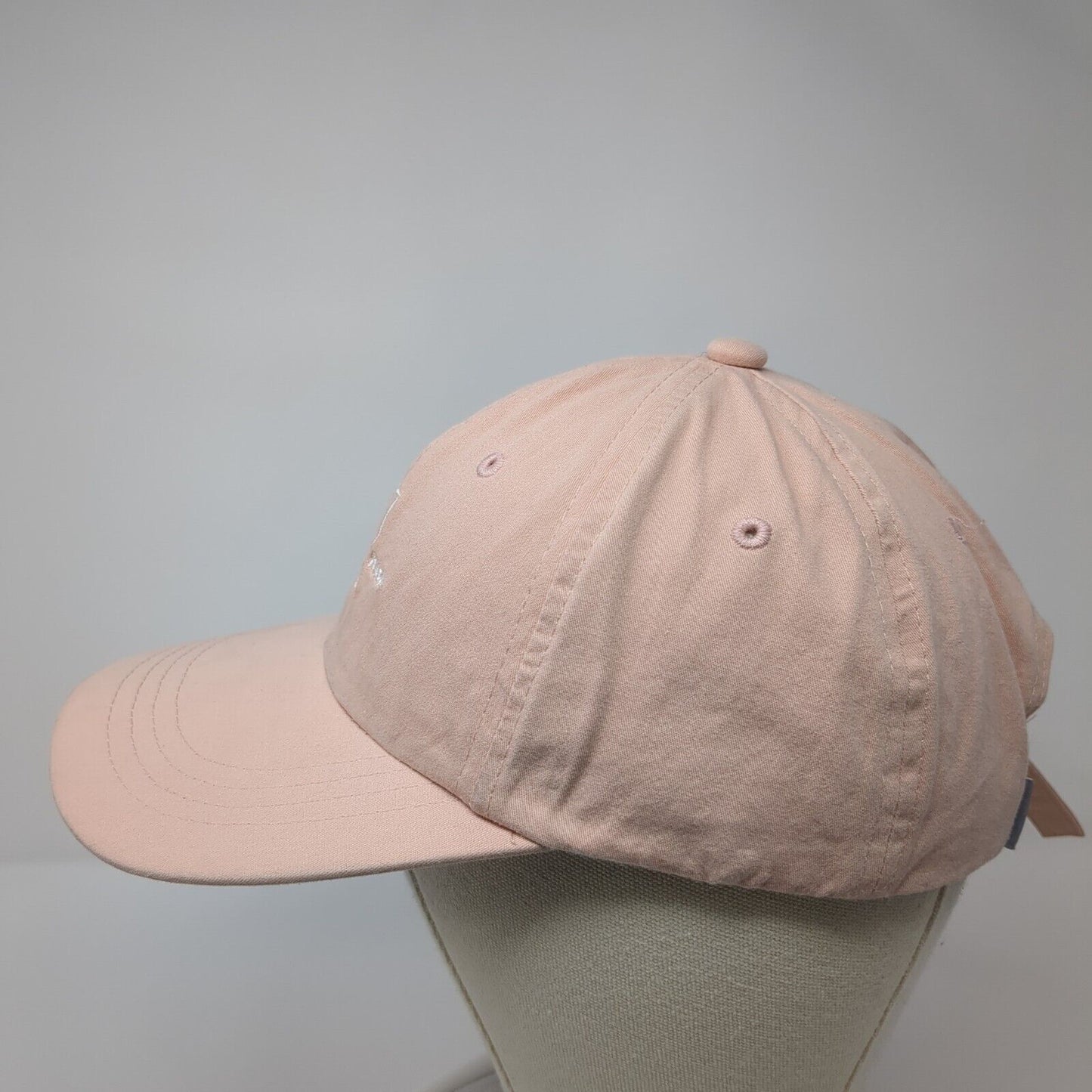 Please Do Not Touch Slideback Hat Pink 57cm Adjustable Embroidered Ximi