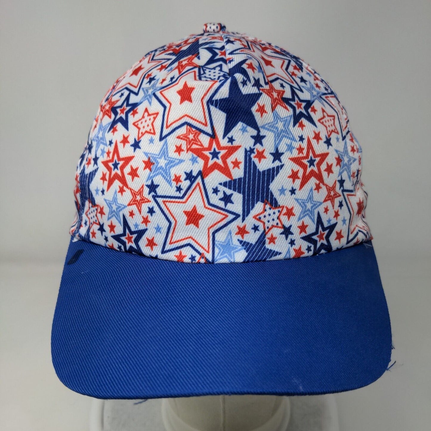 American Star Snapback Hat Multicolor OS Adjustable Patriotic 6 Panel Blank