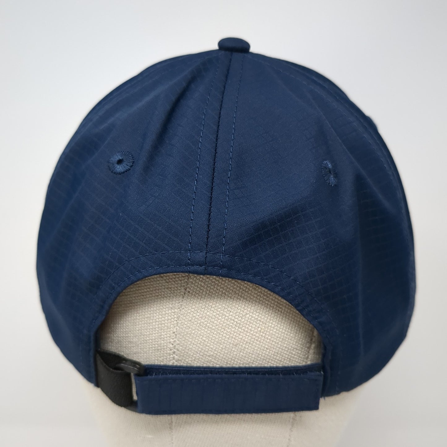 Cap America Strapback Hat Blue One Size Embroidered Logo Adjustable