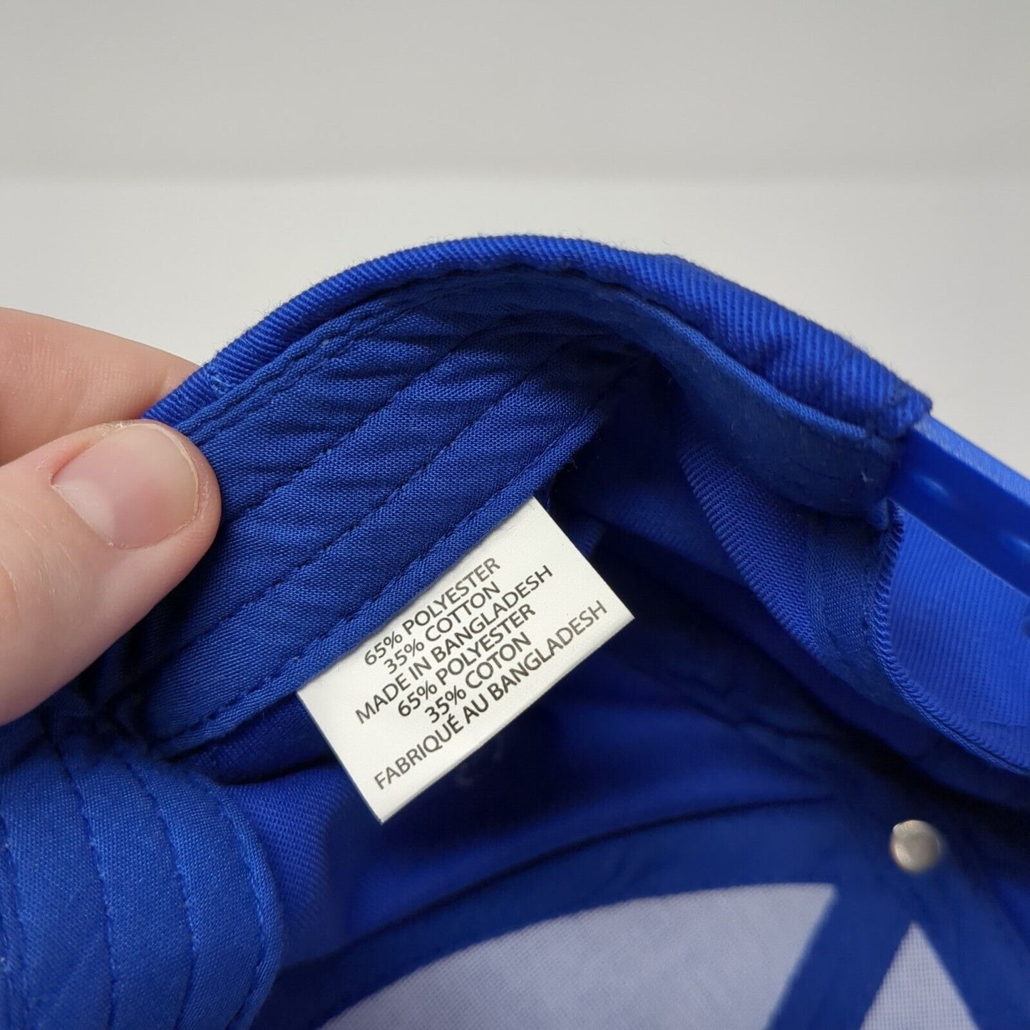 Pioneer Federal Credit Union Snapback Hat Blue One Size Adjustable