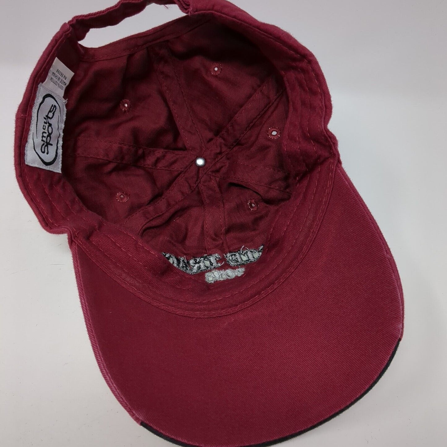 State Track 2013 IHSAA Slideback Hat Red One Size Adjustable Embroidered Cotton