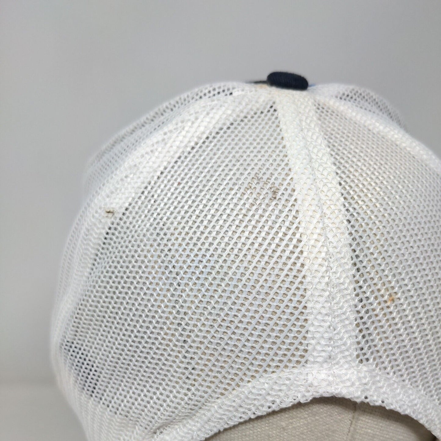 Appalachia Rises Snapback Mesh Back Trucker Hat Blue One Size Port Authority