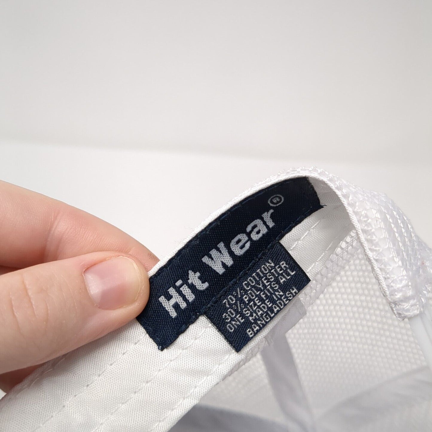 ISS Snapback Trucker Hat Blue OS Adjustable Embroidered Mesh Back Hit Wear