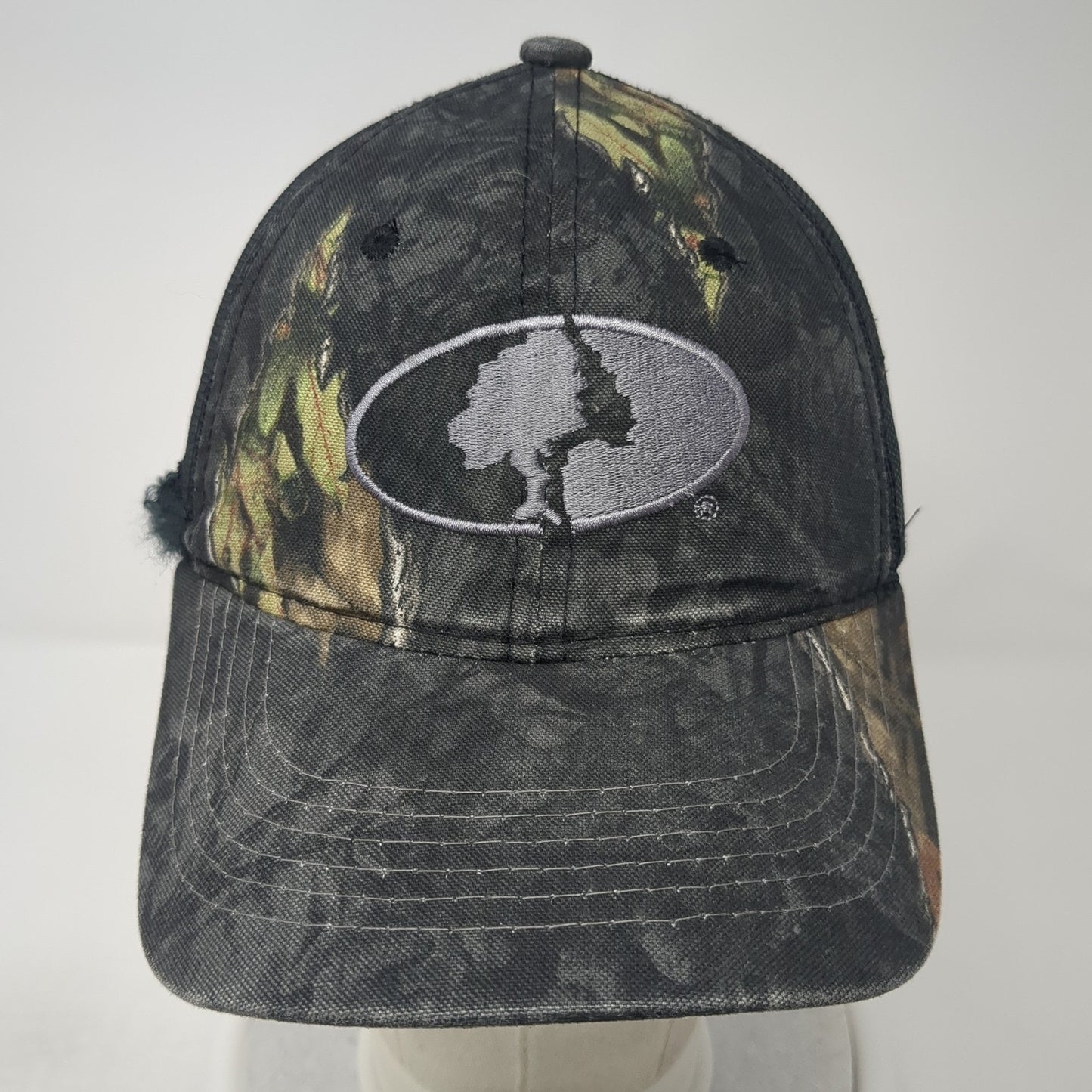 Mossy Oak Strapback Baseball Cap Multicolor OS Adjustable Mesh Back Outdoor Cap