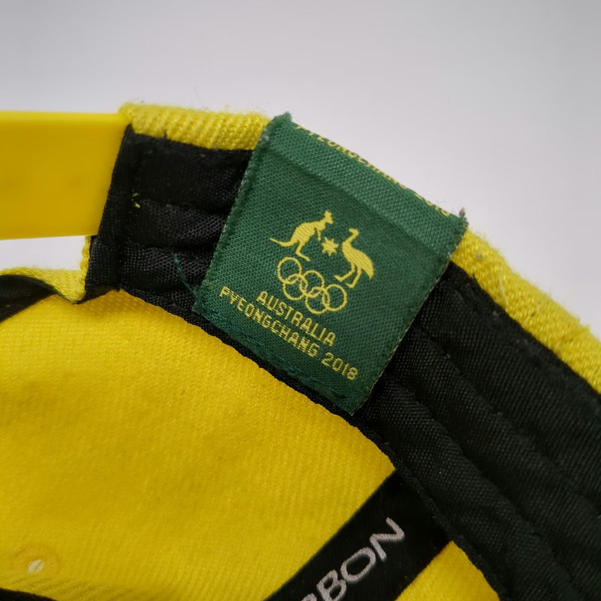 Karbon AUS Australia PyeongChang 2018 Olympics Baseball Cap Yellow One Size
