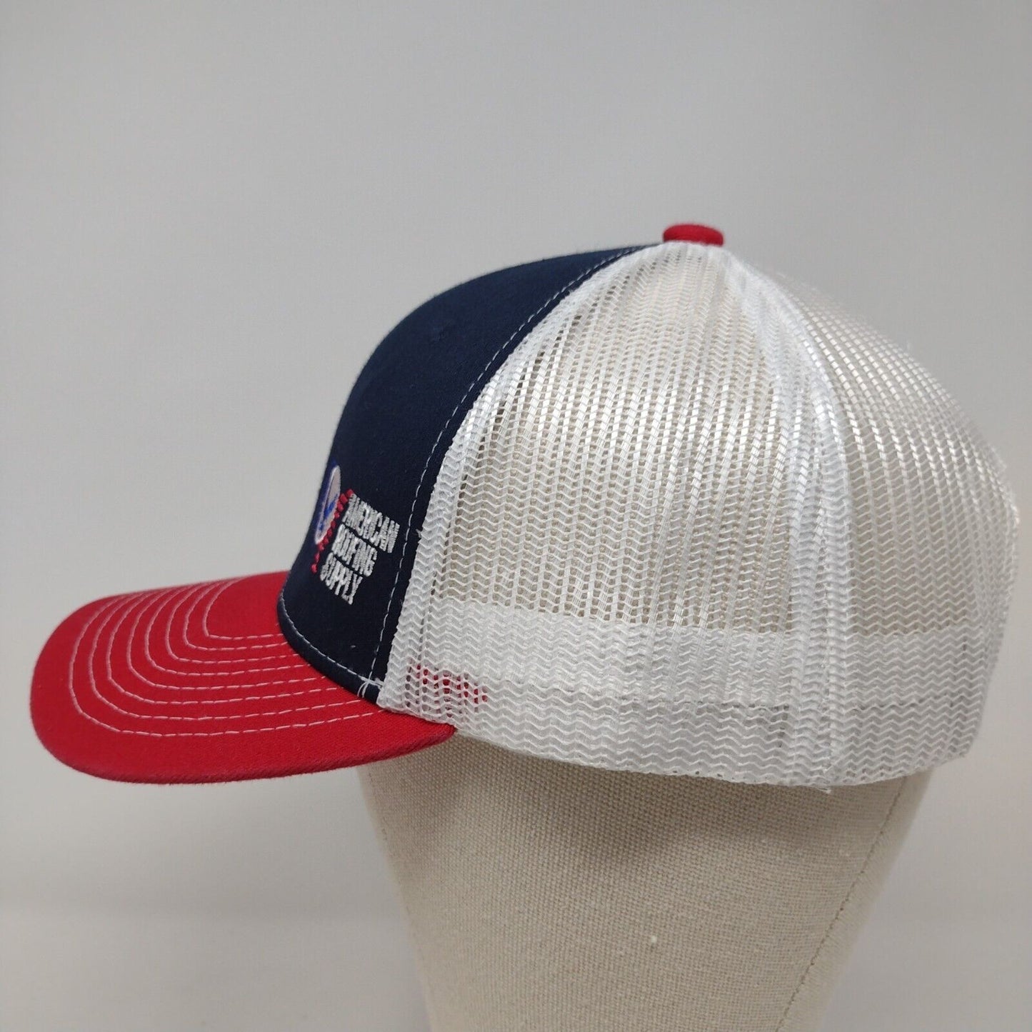 American Roofing Supply Snapback Trucker Hat Multicolor OSFM Mesh Direct Caps
