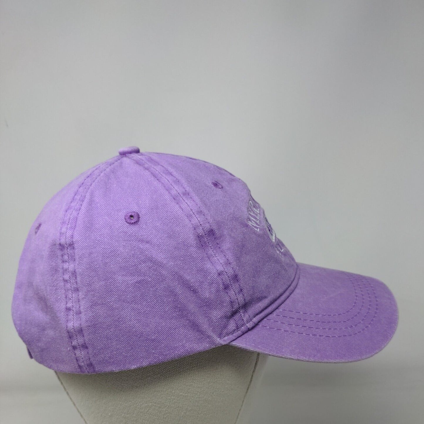 Myrtle Beach South Carolina Strapback Hat Purple One Size Triangle