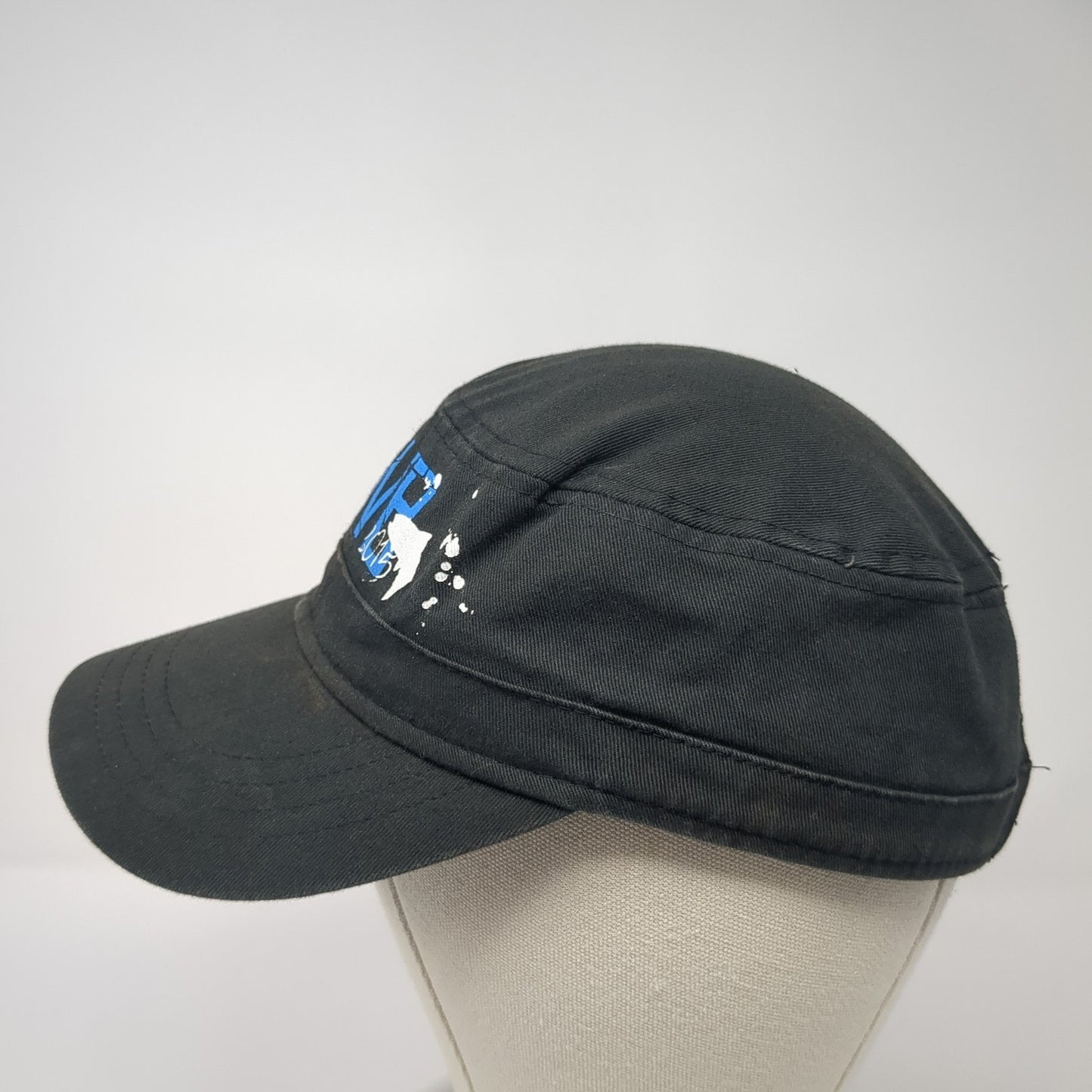 WWB 2015 Strapback Cadet Army Cap Hat Black One Size Adjustable Cotton