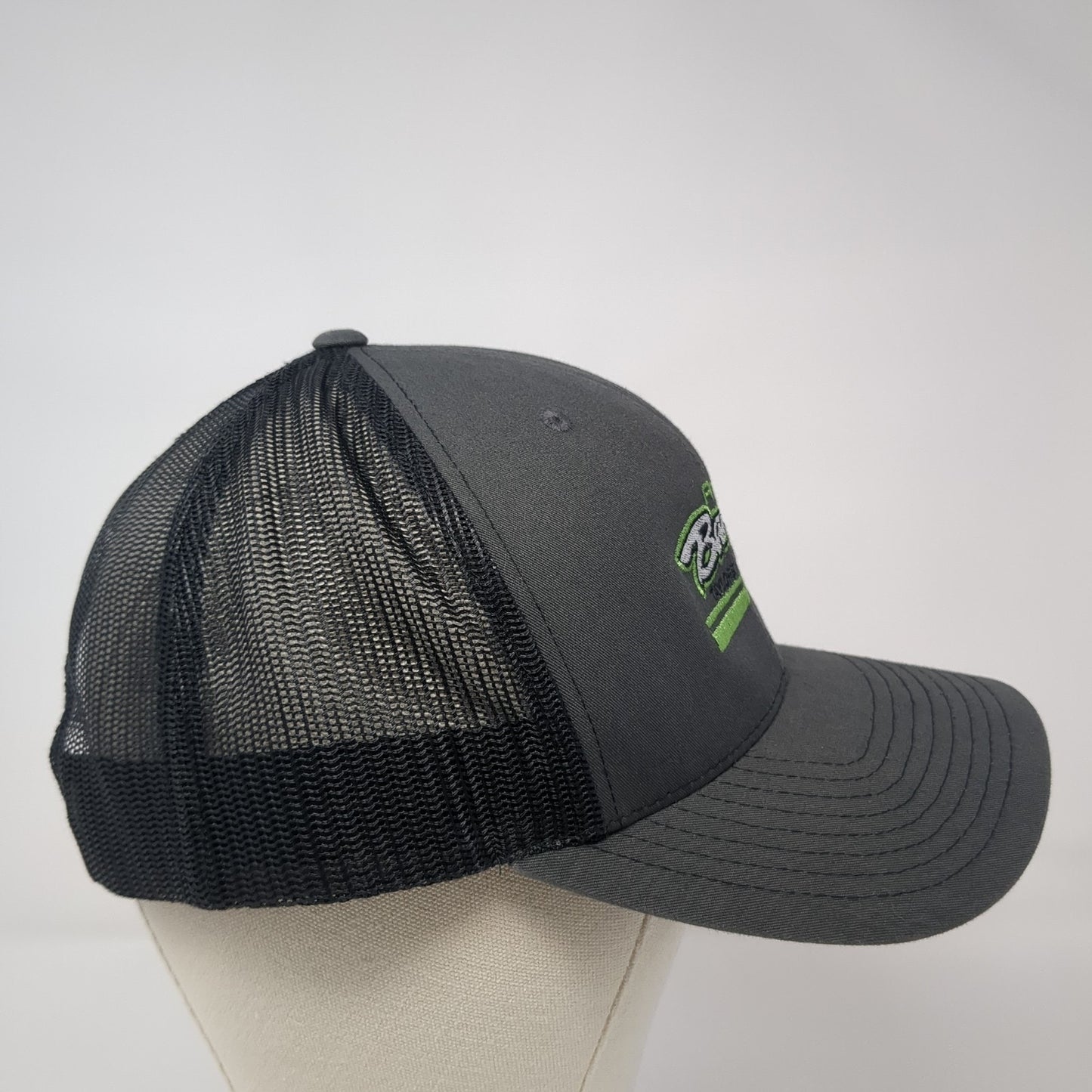 Andy Banchio Snapback Mesh Back Trucker Hat Gray One Size Richardson