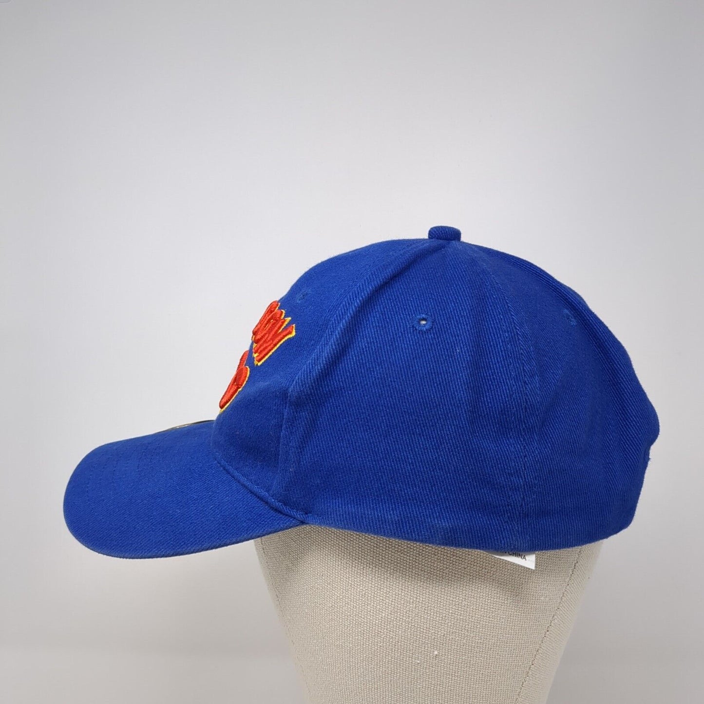 Bar Room Hero Strapback Hat Blue One Size Adjustable Embroidered Bottle Opener