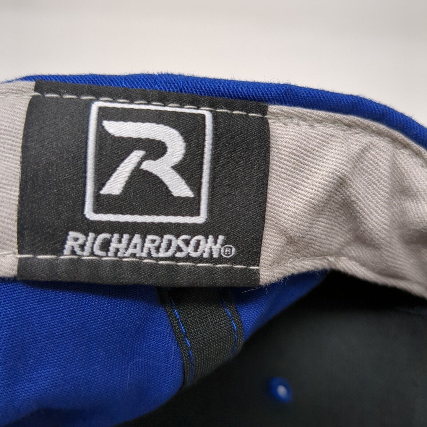 BCRD Snapback Hat Blue Small Adjustable Embroidered 6 Panel Richardson