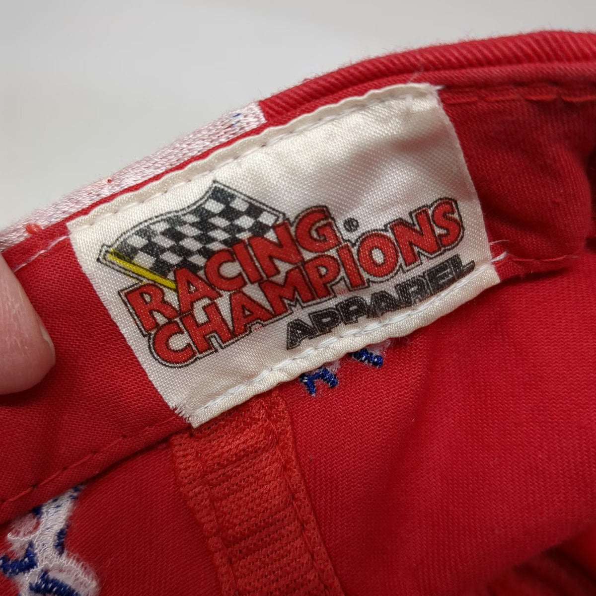 Racing Champions Snapback Red Hat One Size Mobil 1 Jeremy Mayfield 12 Pegasus