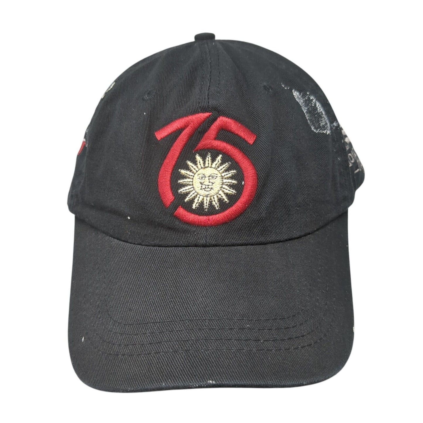 Sun Valley 75 Years Slideback Hat Black One Size Idaho Governor's Cup