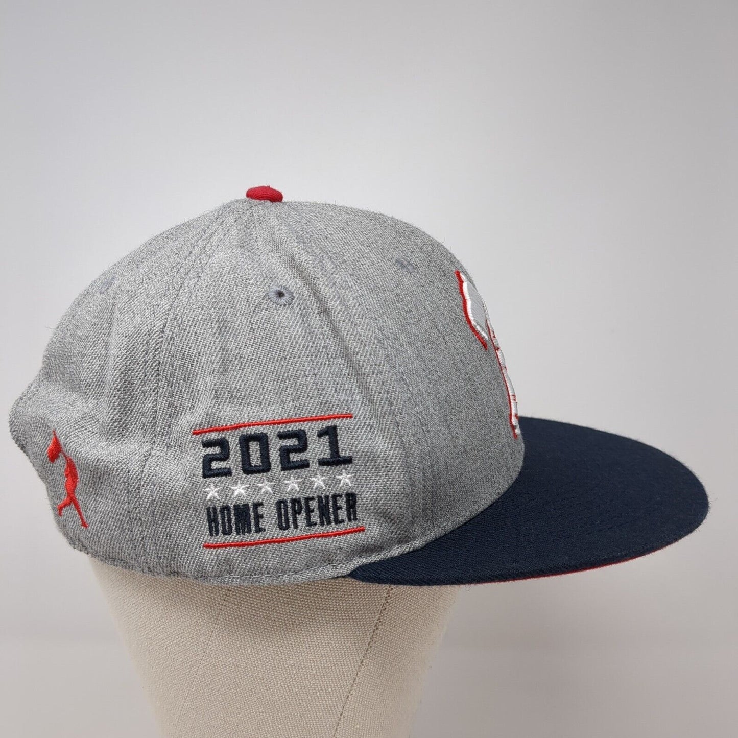Baseballism 2021 Home Opener Snapback Hat Multicolor One Size Class Tradition