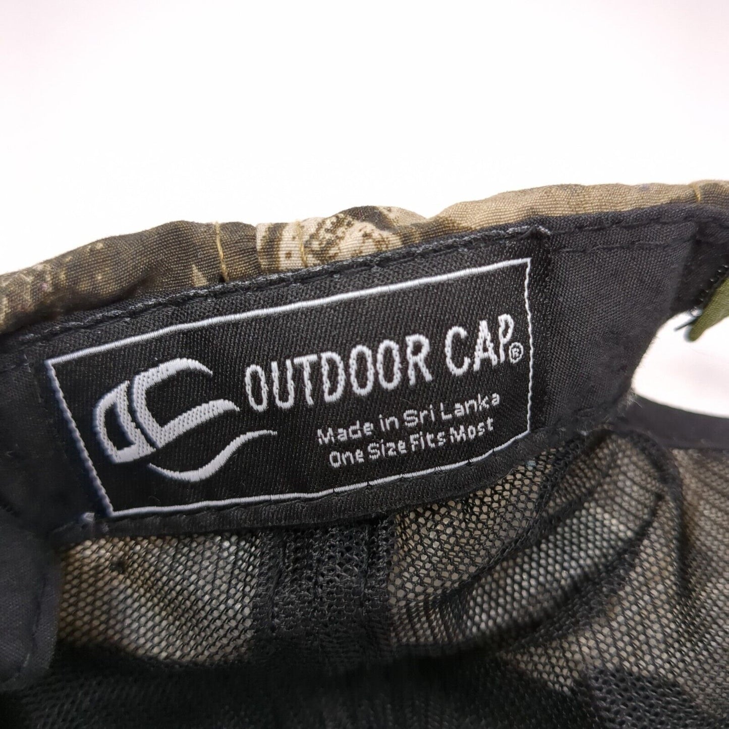 Gander Mountain Strapback Hat Camo One Size Hunting Outdoor Cap 6 Panel