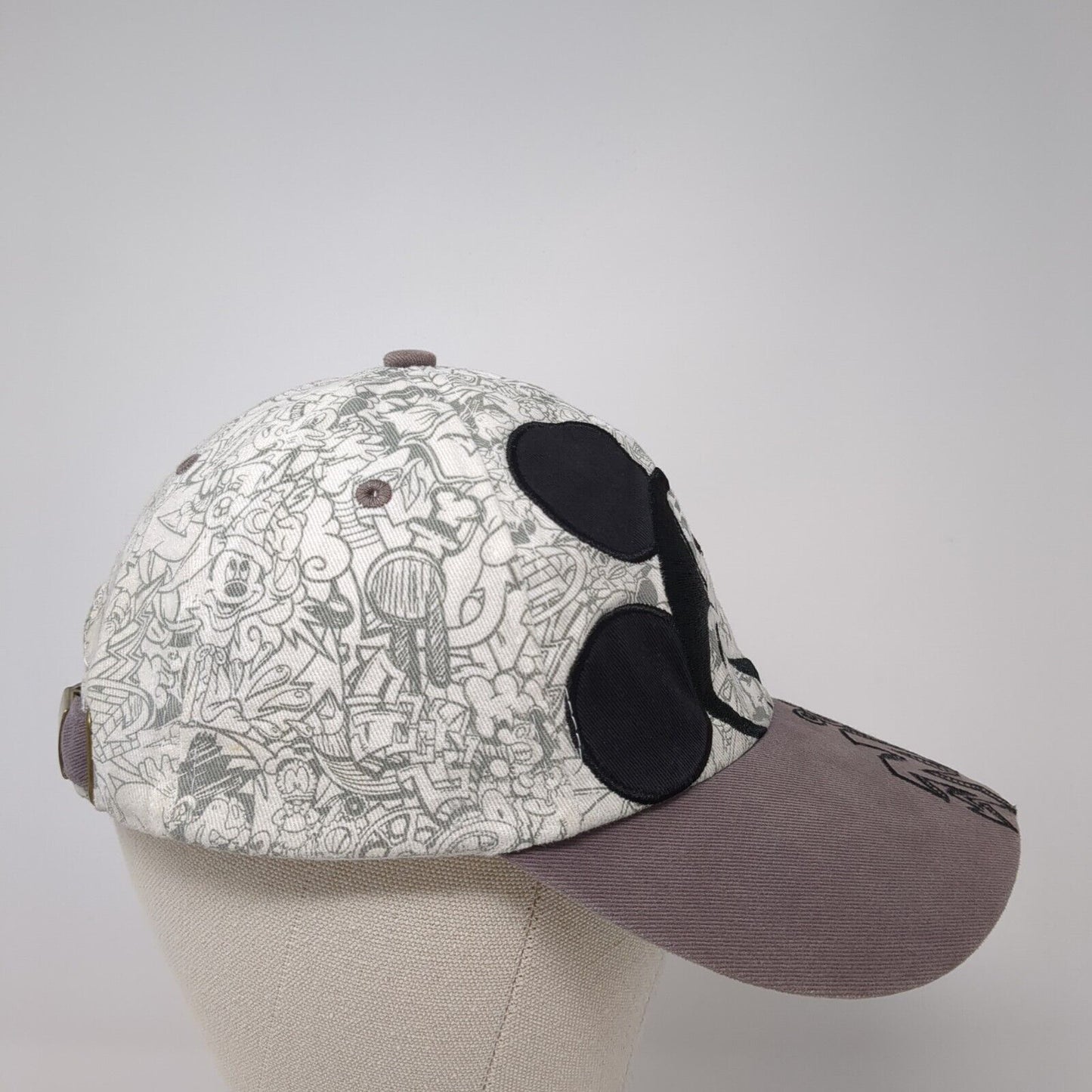 Mickey Mouse Slideback Hat Multi 57-61cm Adjustable Embroidered Disney
