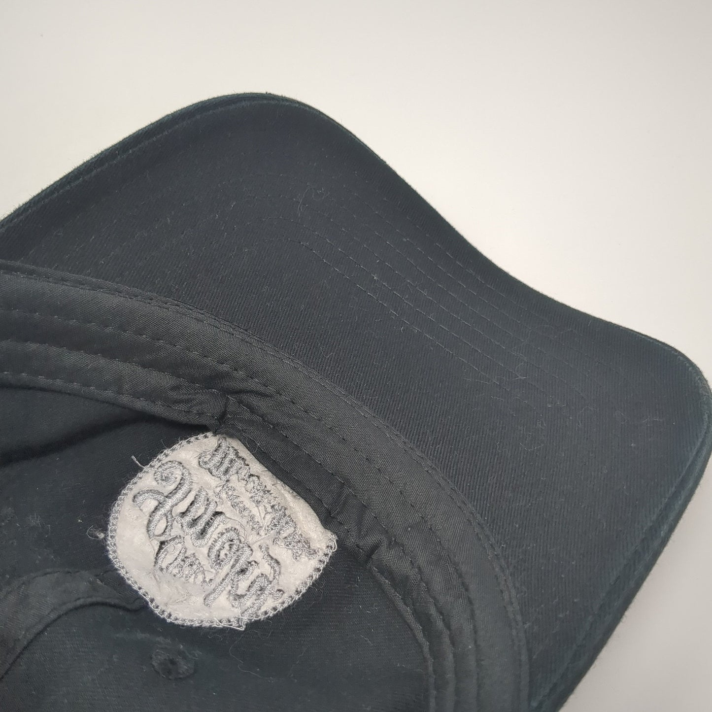 Ole Smoky Moonshine Slideback Hat Black One Size Adjustable Solid Otto