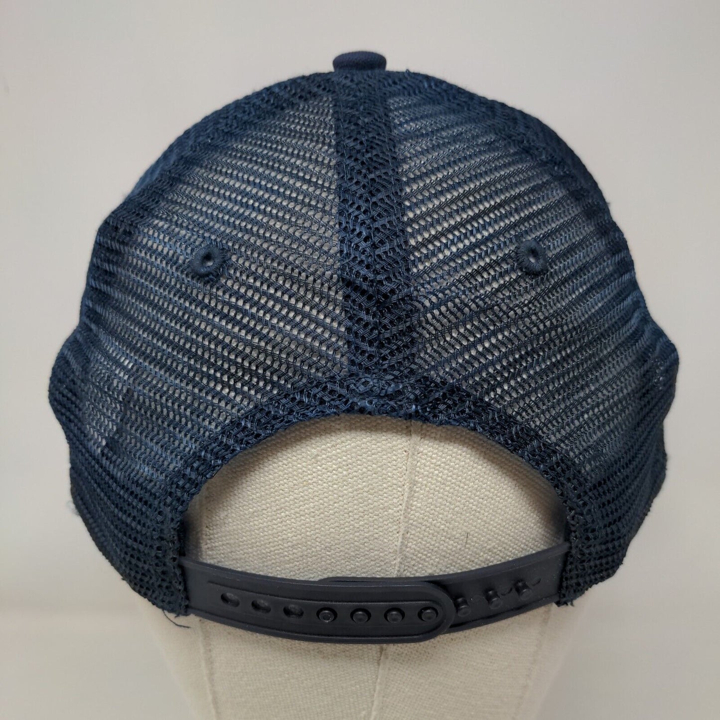 Reybold Construction Celebrating 35 Years Trucker Hat Blue OSFA Mesh Back