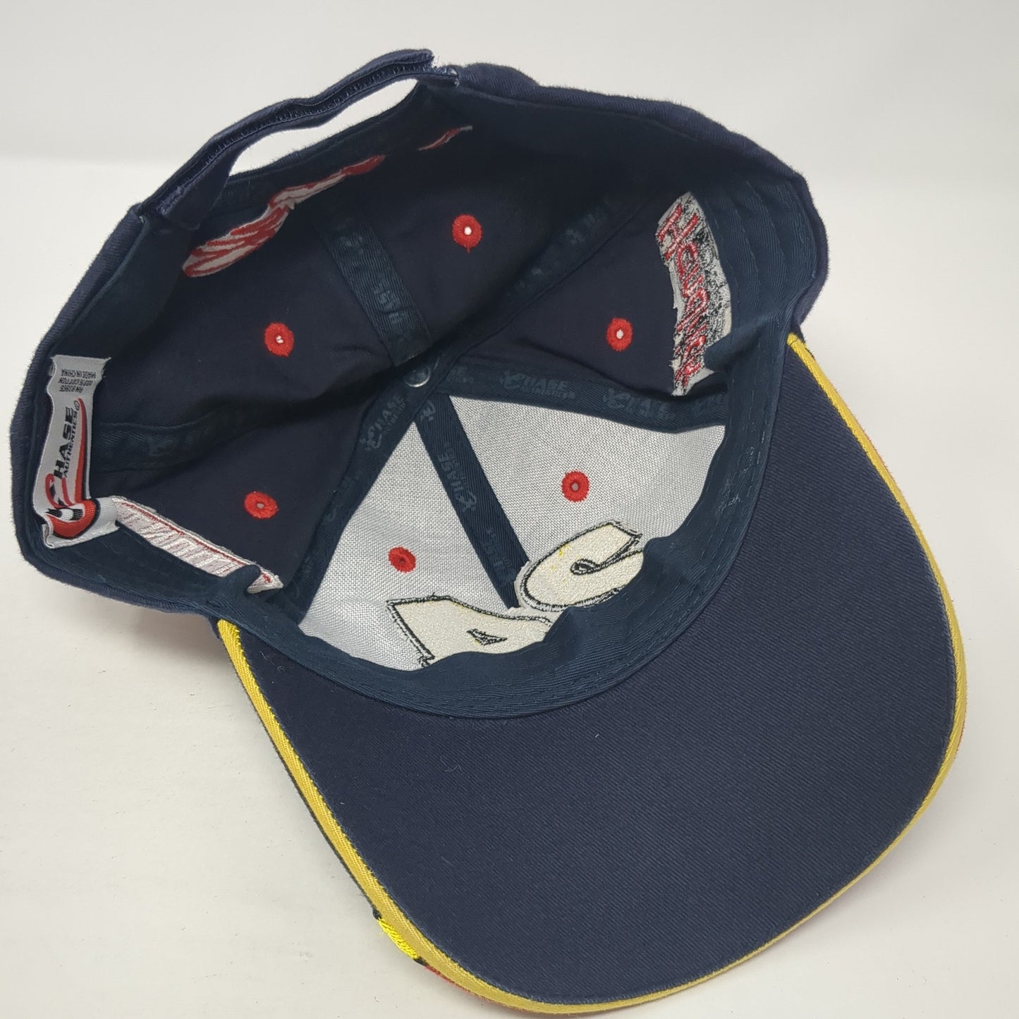 24 Jeff Gordon Flame Strapback Hat Blue One Size Chase Authentics