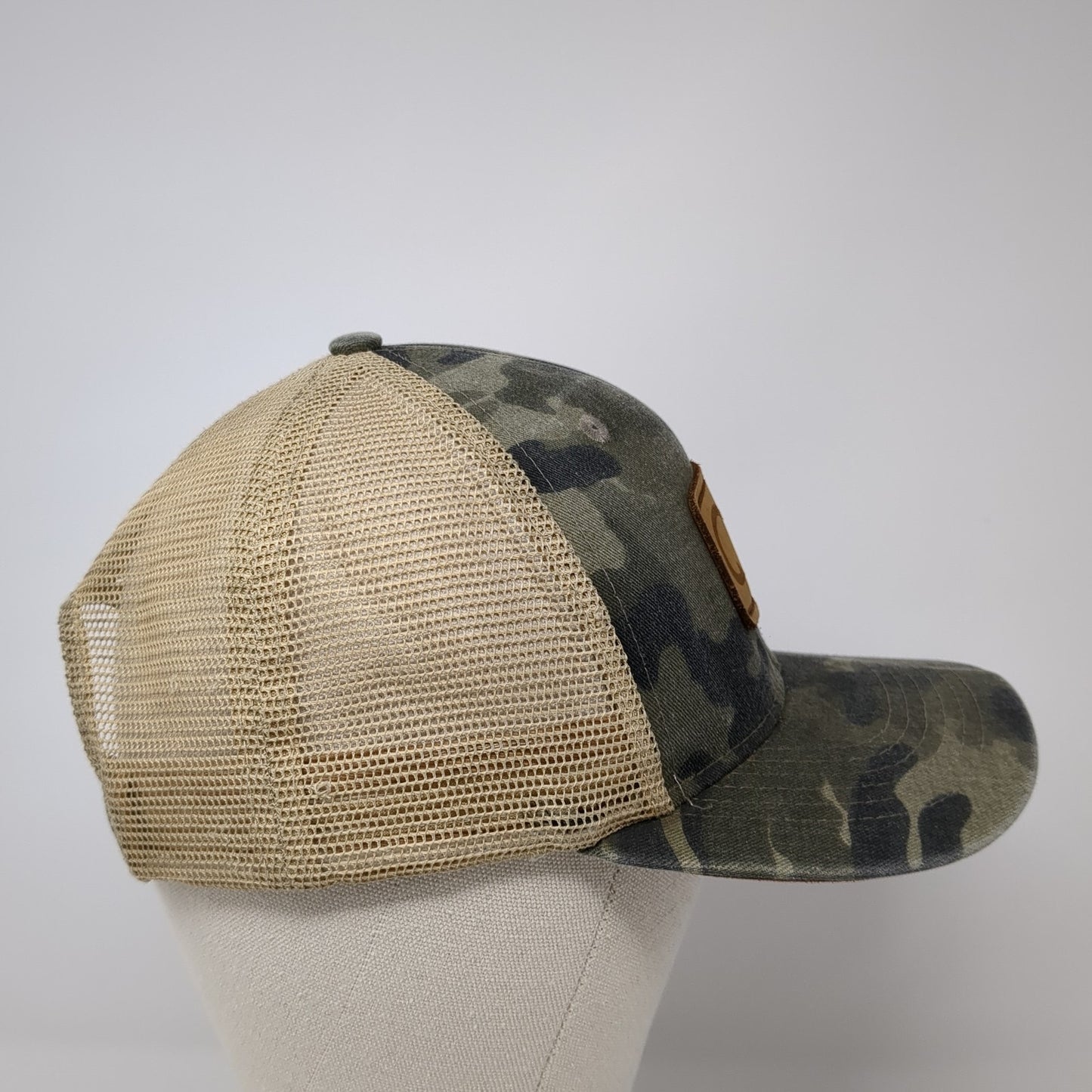 Arcadian Outfitters Trucker Hat Multicolor OS Adjustable Mesh Back Camouflage