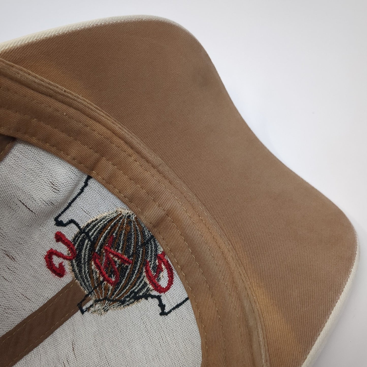 SRP Strapback Baseball Cap Brown One Size Adjustable Embroidered Port Authority