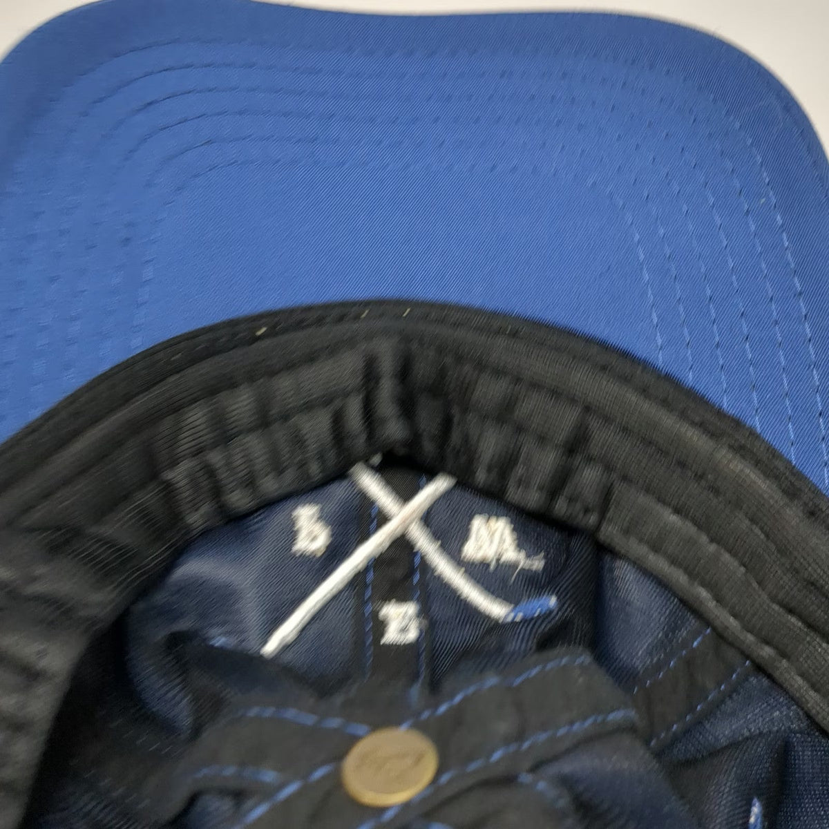 Legacy Baseball Cap Blue One Size Crossed Golf Clubs Est 2023 Strapback Hat