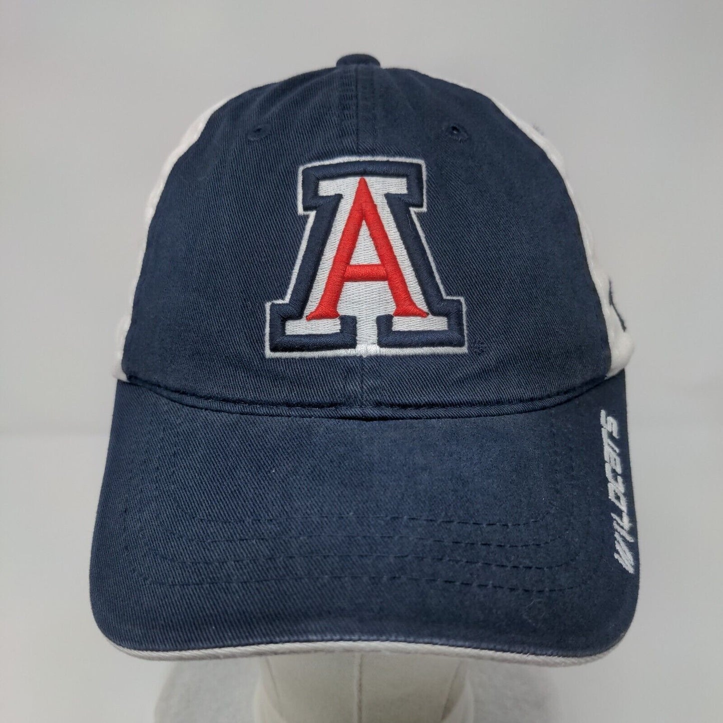 Arizona Wildcats Slideback Hat Blue OSFA Embroidered Colorblock Zephyr
