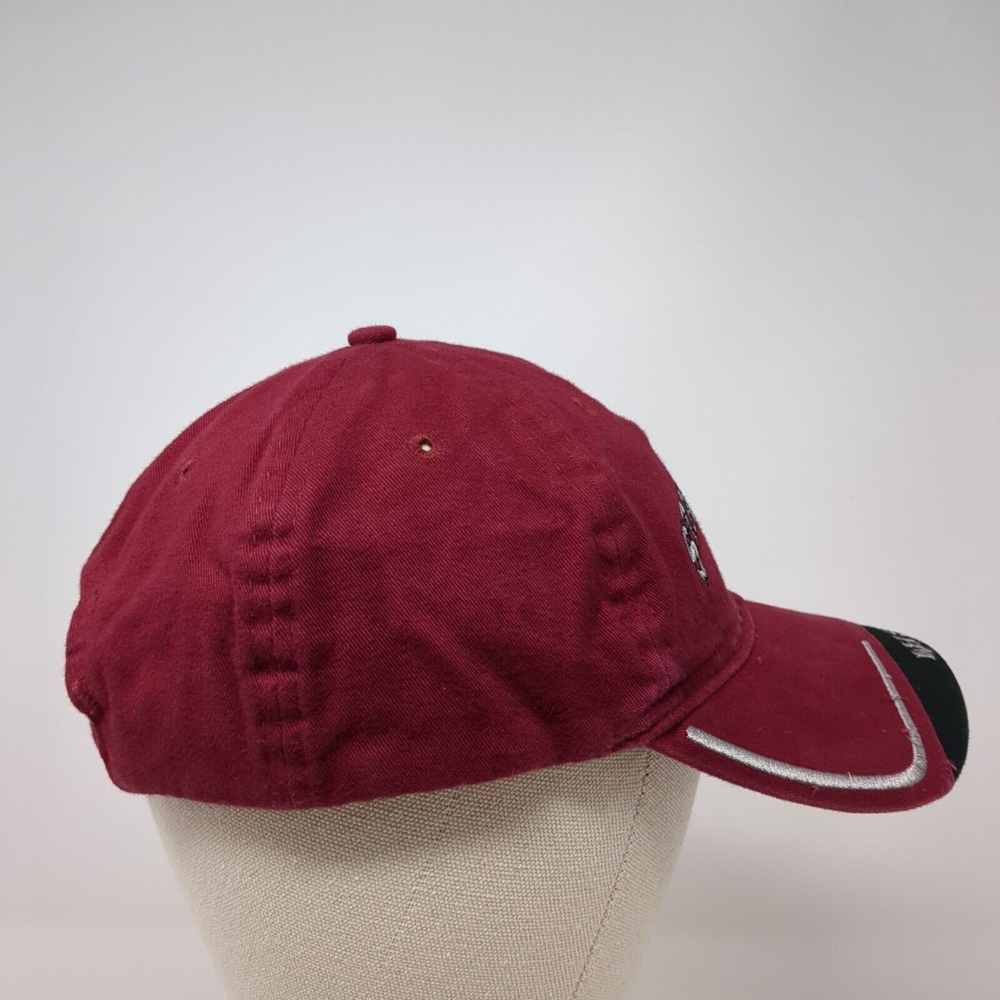 State Track 2013 IHSAA Slideback Hat Red One Size Adjustable Embroidered Cotton