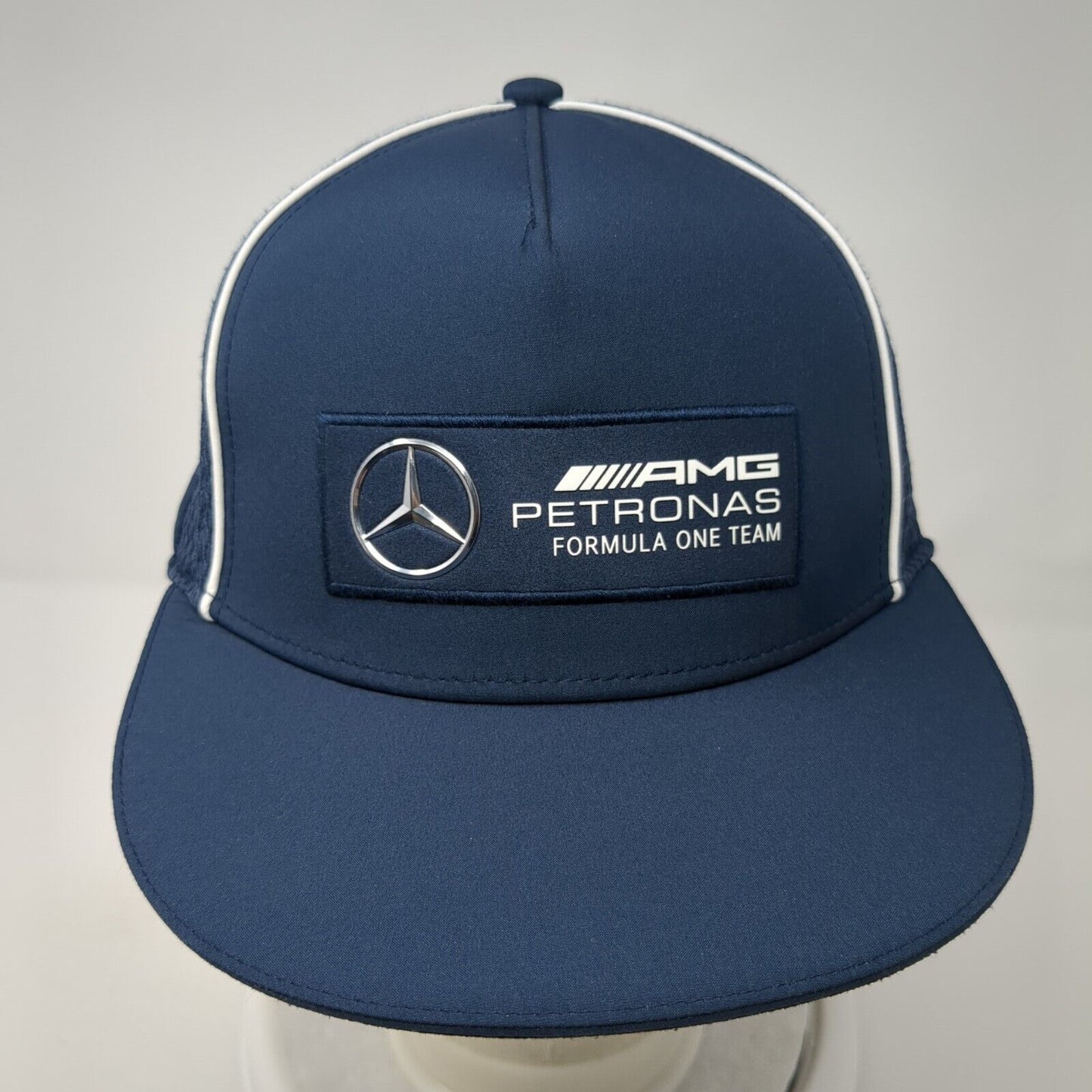 Puma Mercedes AMG Petronas Formula One Team 5 Panel Slideback Hat Blue OSFA
