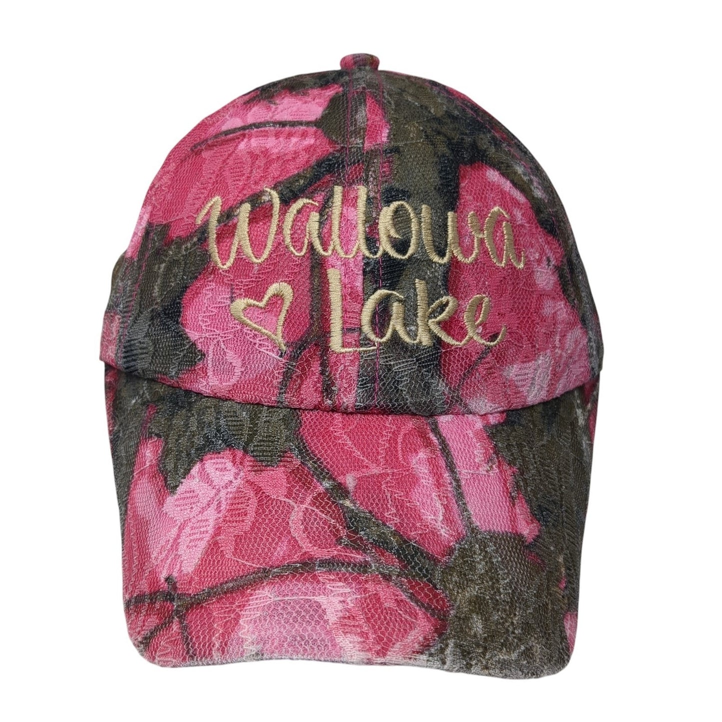Wallowa Lake Strapback Baseball Cap Multicolor One Size Adjustable Floral Print