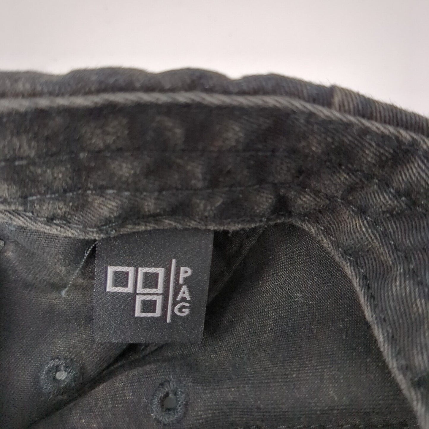Hang Loose Slideback Hat Black One Size Adjustable Embroidered Solid