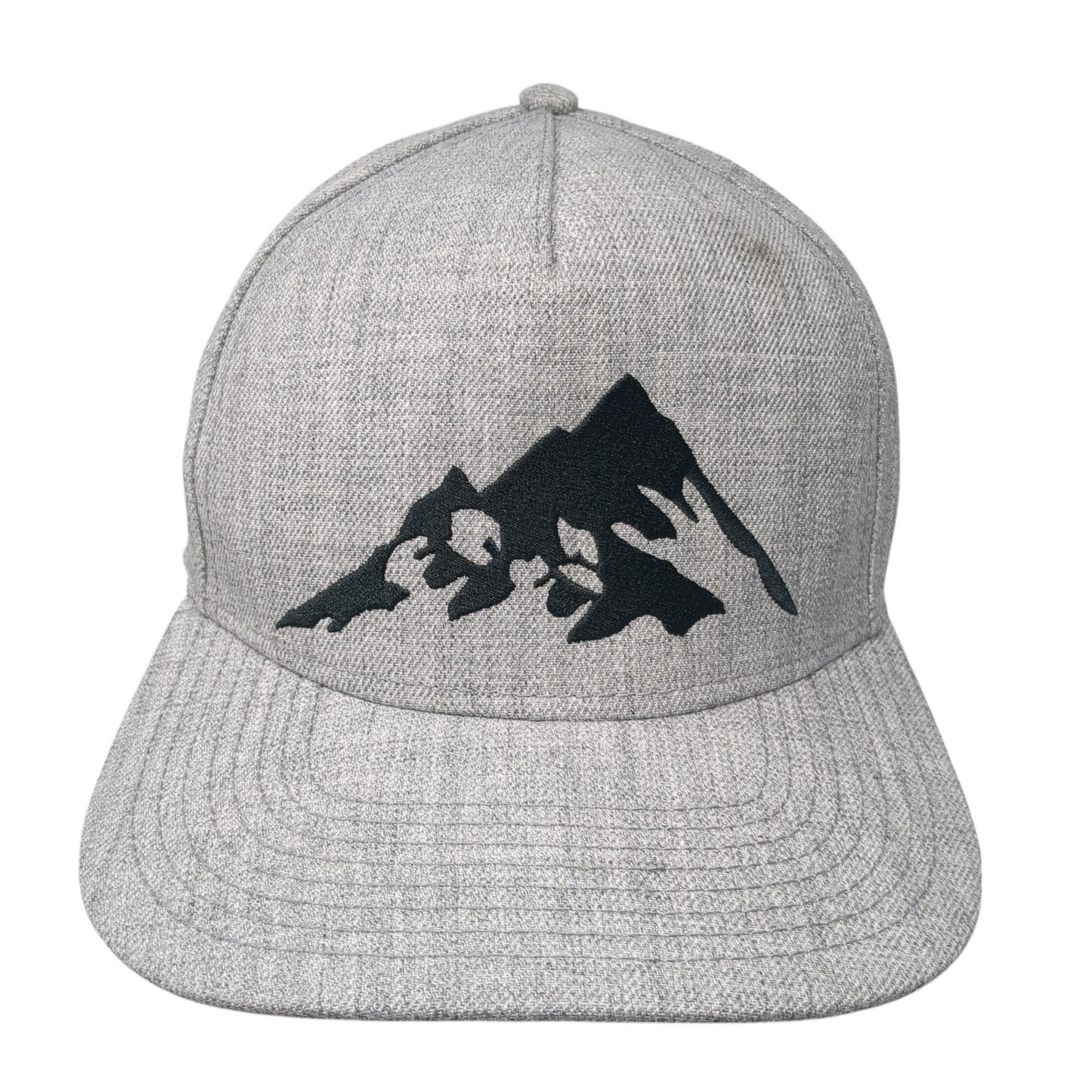 Haralts Harveys Lake Tanoe Snapback Hat Gray OS Adjustable Embroidered Otto
