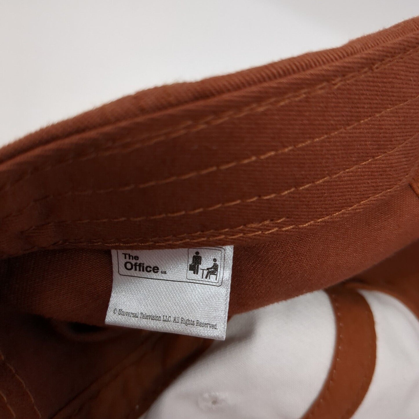 Schrute Farms The Office Slideback Hat Brown OSFA Embroidered Panel