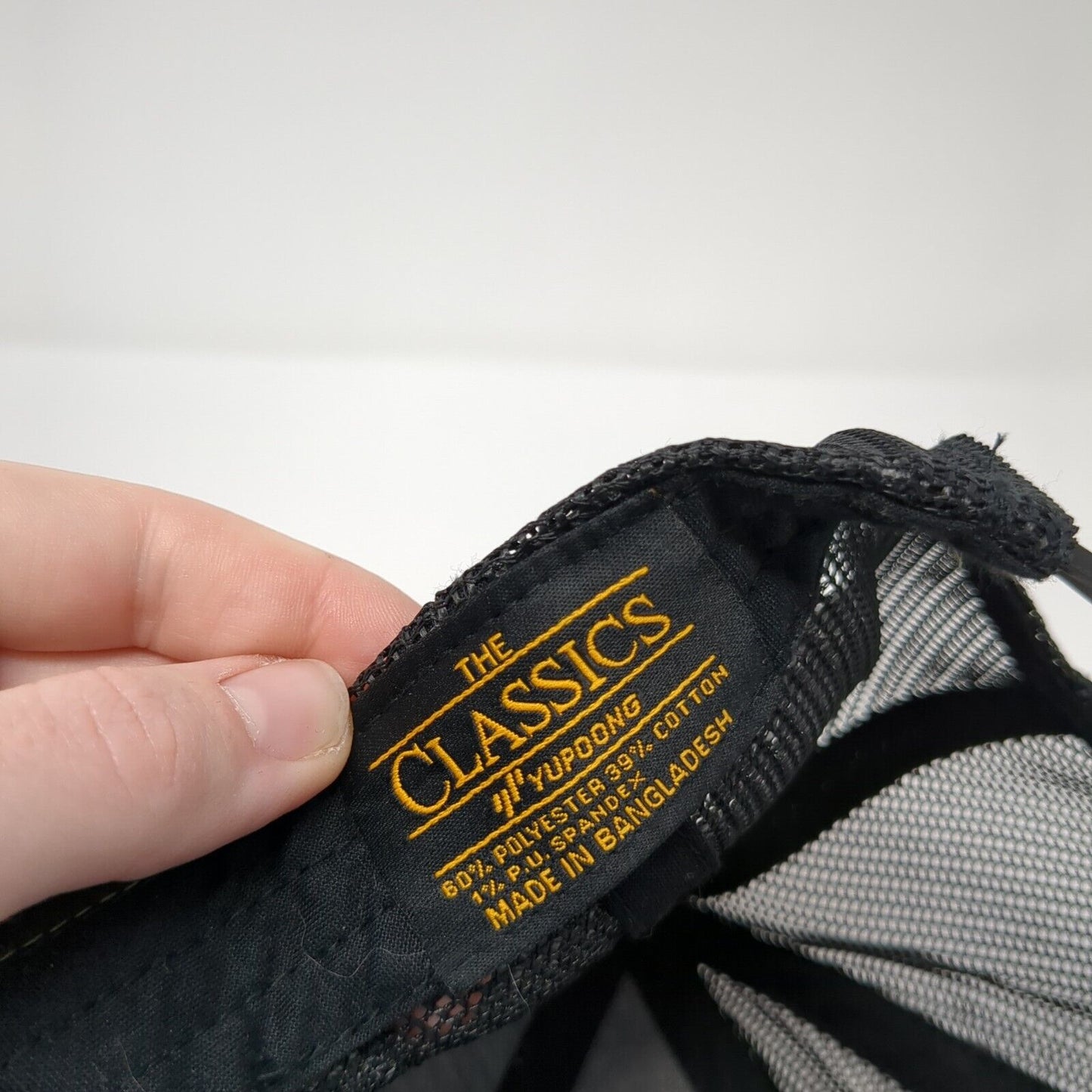 The Classics Yupoong Snapback Trucker Hat Camouflage One Size Mesh Back