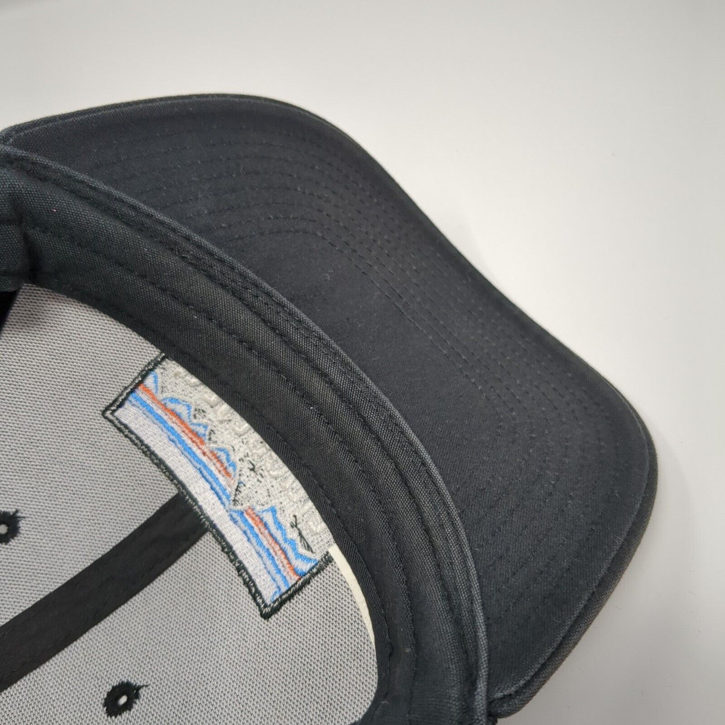 Patagonia Snapback Mesh Back Trucker Hat Black One Size Adjustable