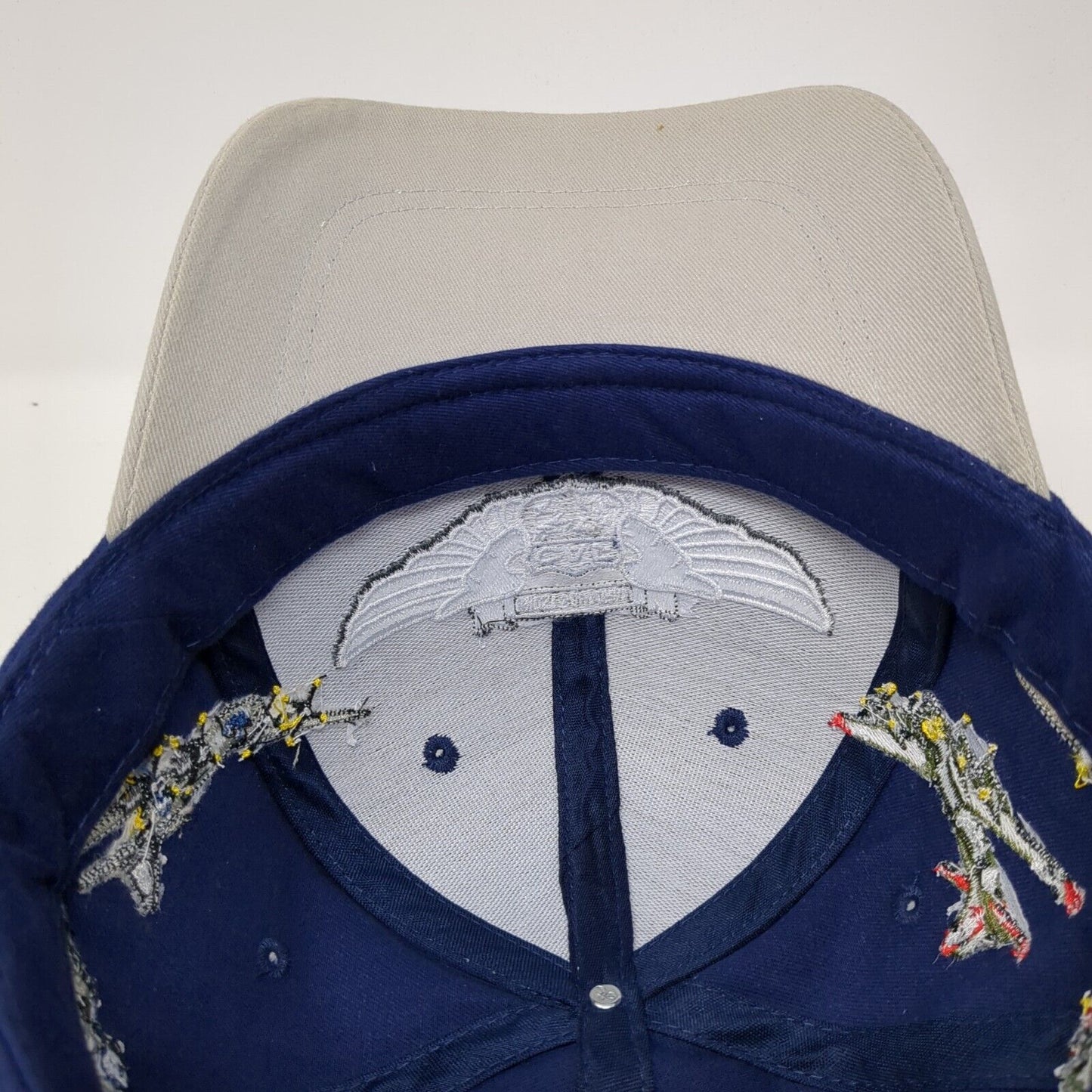 Commemorative Air Force Strapback Hat Blue One Size Bomber Command