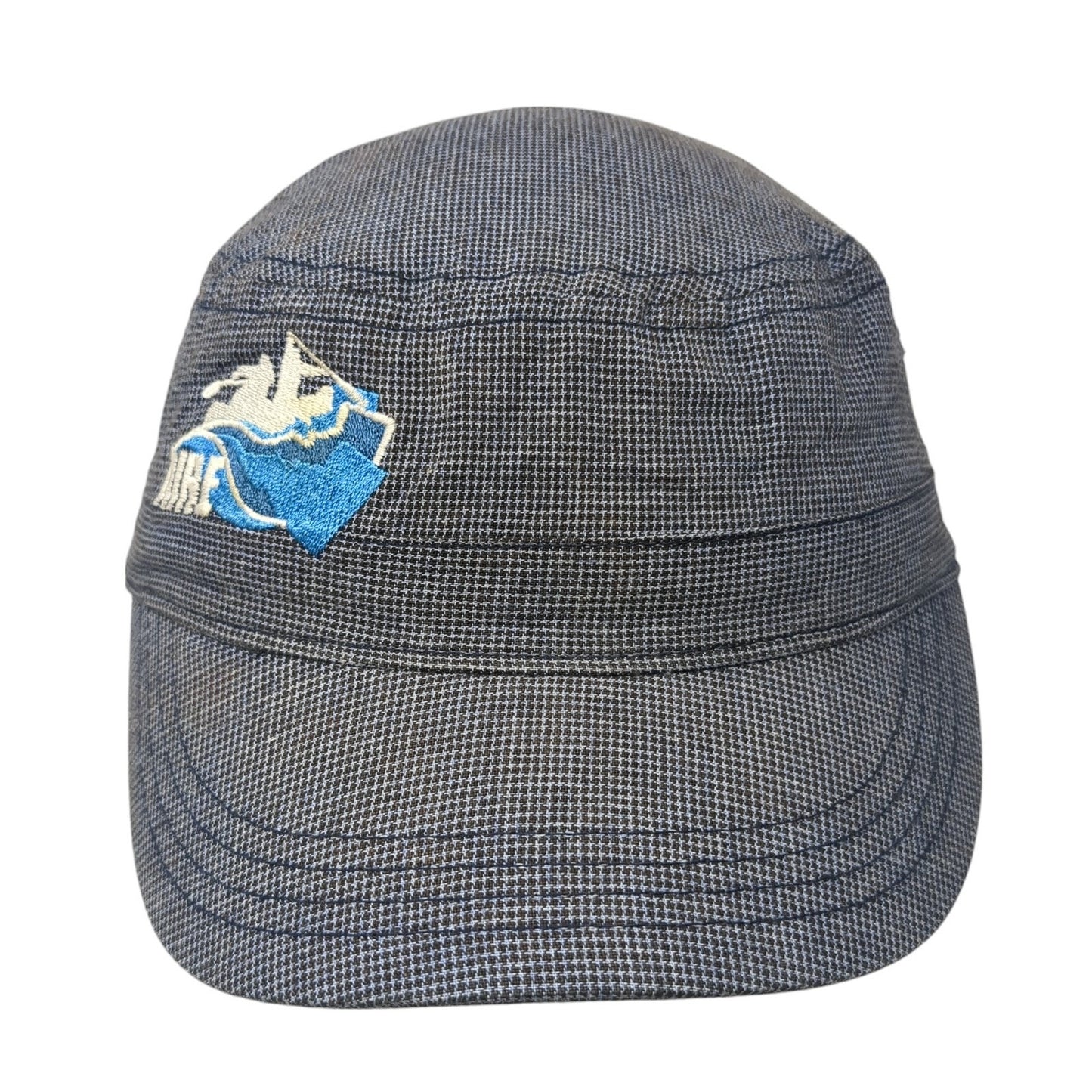 AIRE Strapback Cadet Army Cap Hat Blue One Size Adjustable District