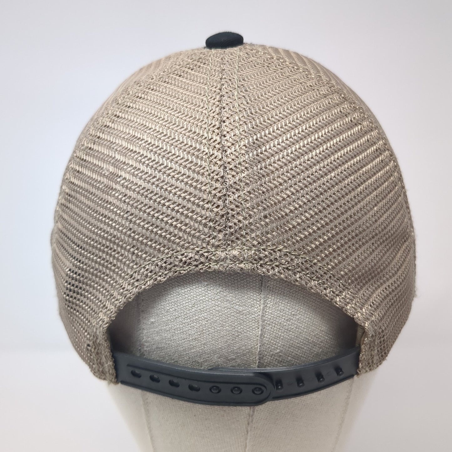 One Blessed Mama Snapback Trucker Hat Black OS Adjustable Mesh Back District