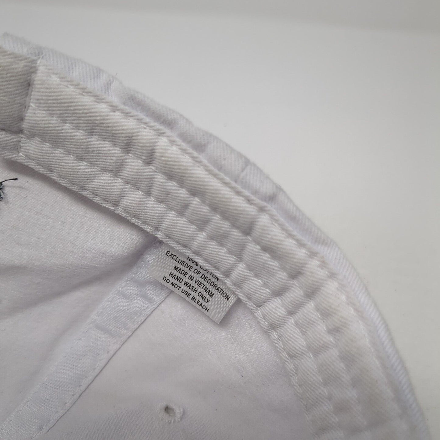 Blume Honey Water Slideback Baseball Cap White One Size Adjustable Embroidered