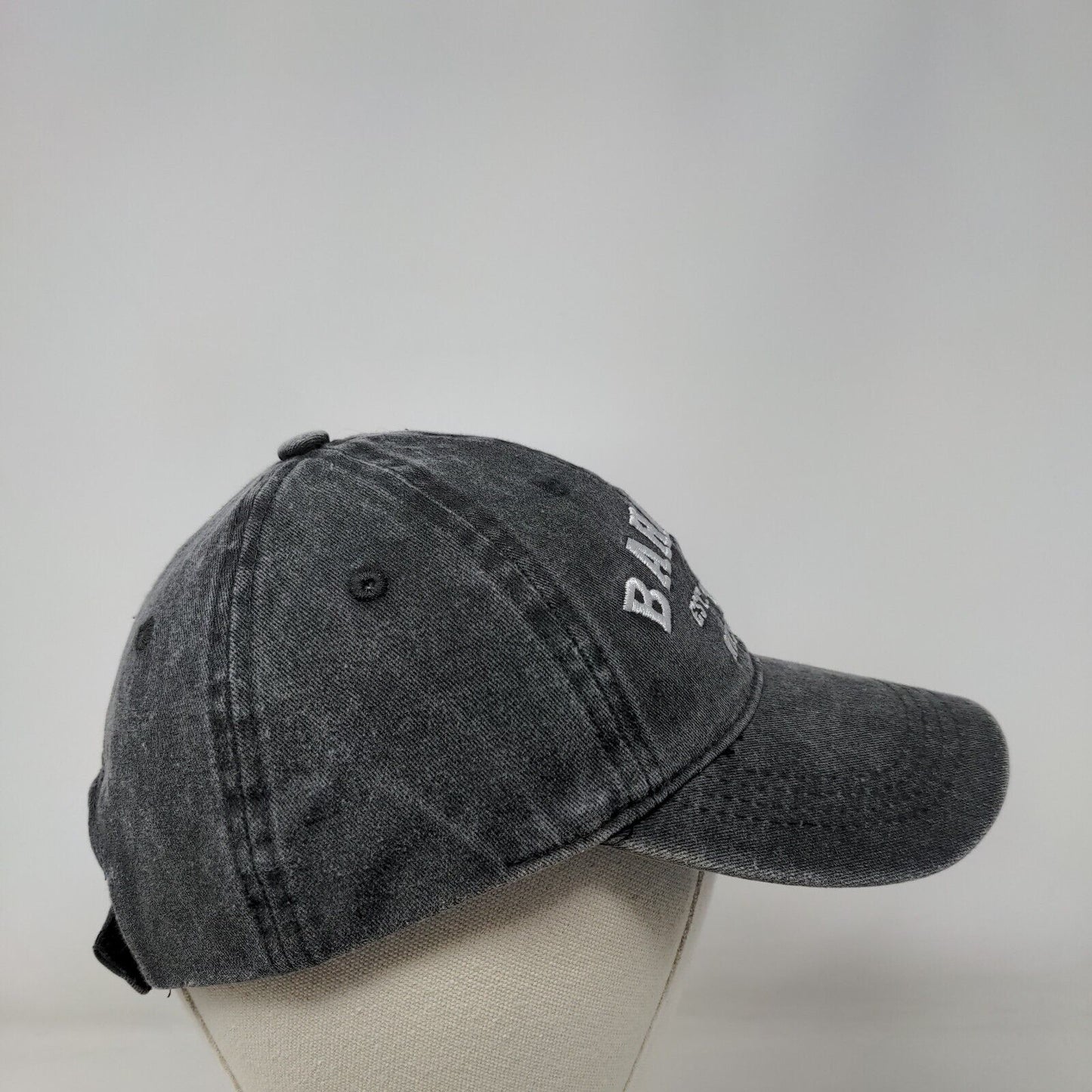 Bahamas Est 1973 Nassau Strapback Hat Gray One Size Adjustable Embroidered