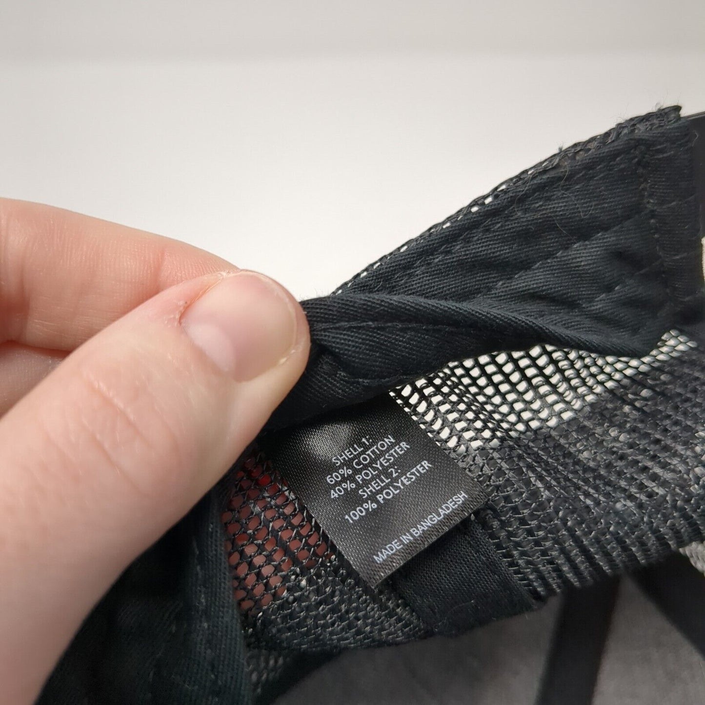 Rescue Snapback Trucker Hat Black One Size Adjustable Mesh Back Richardson