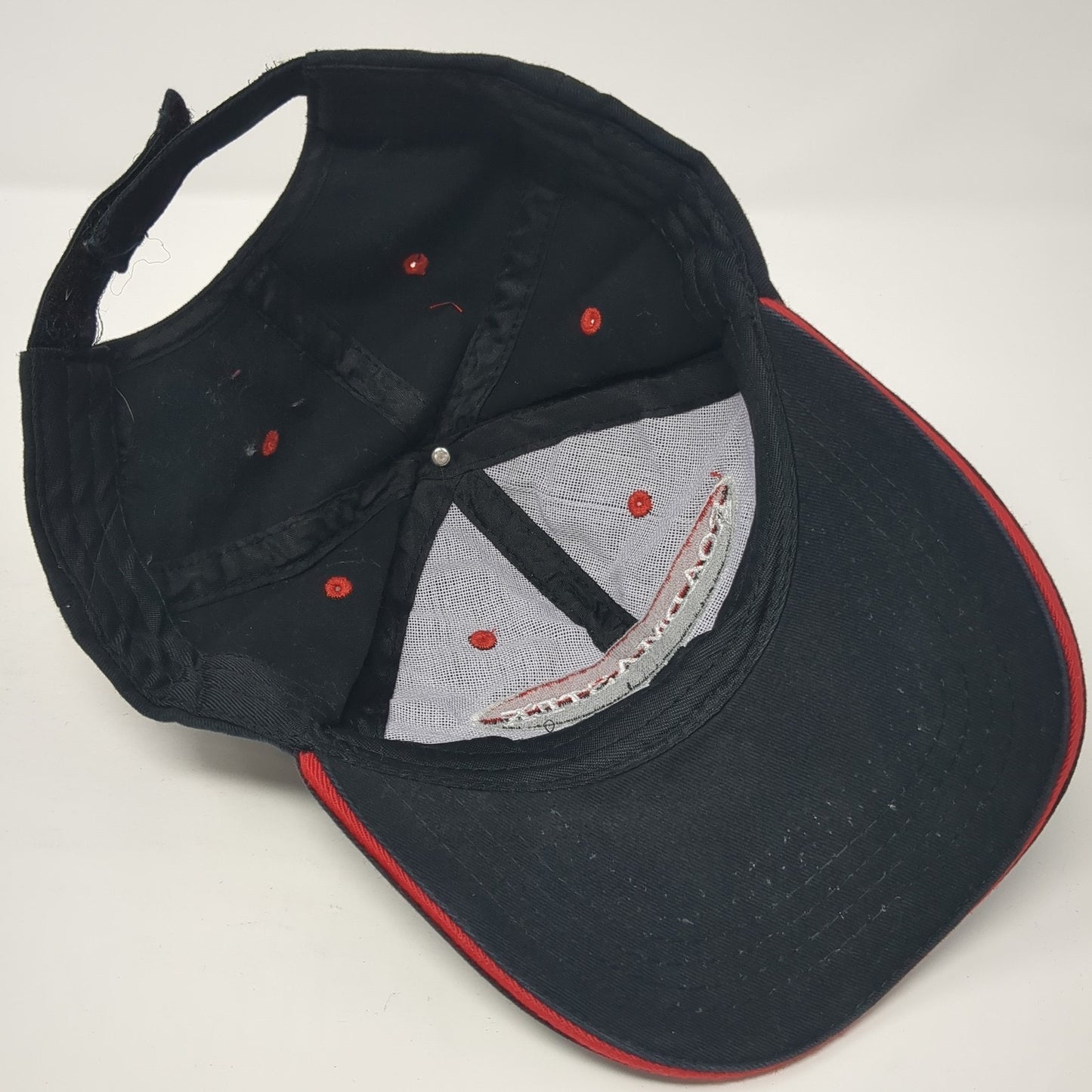 Roadmaster Strapback Hat Black One Size Adjustable Embroidered 6 Panel