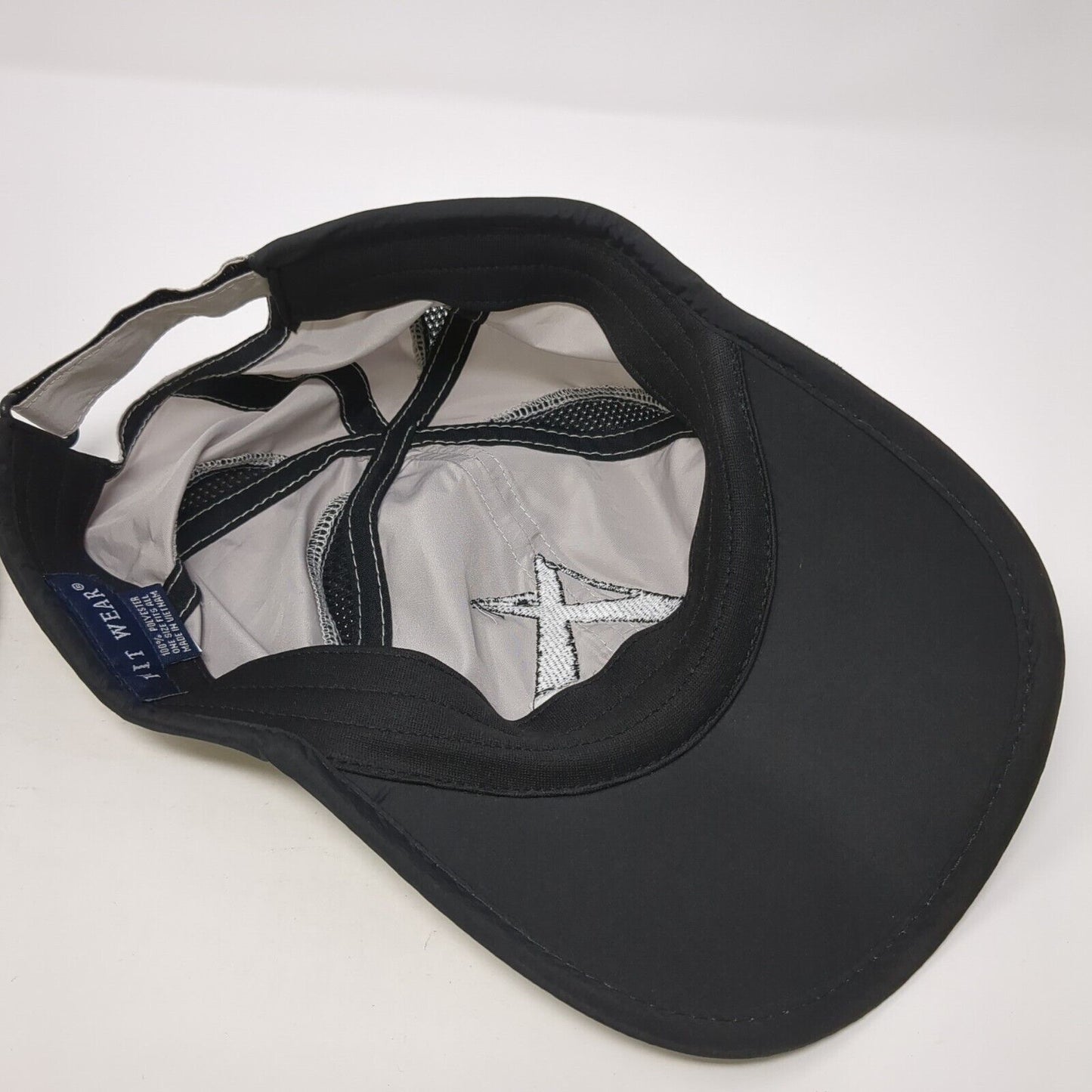 American Systems Strapback Hat Gray One Size Adjustable Embroidered Hit Wear