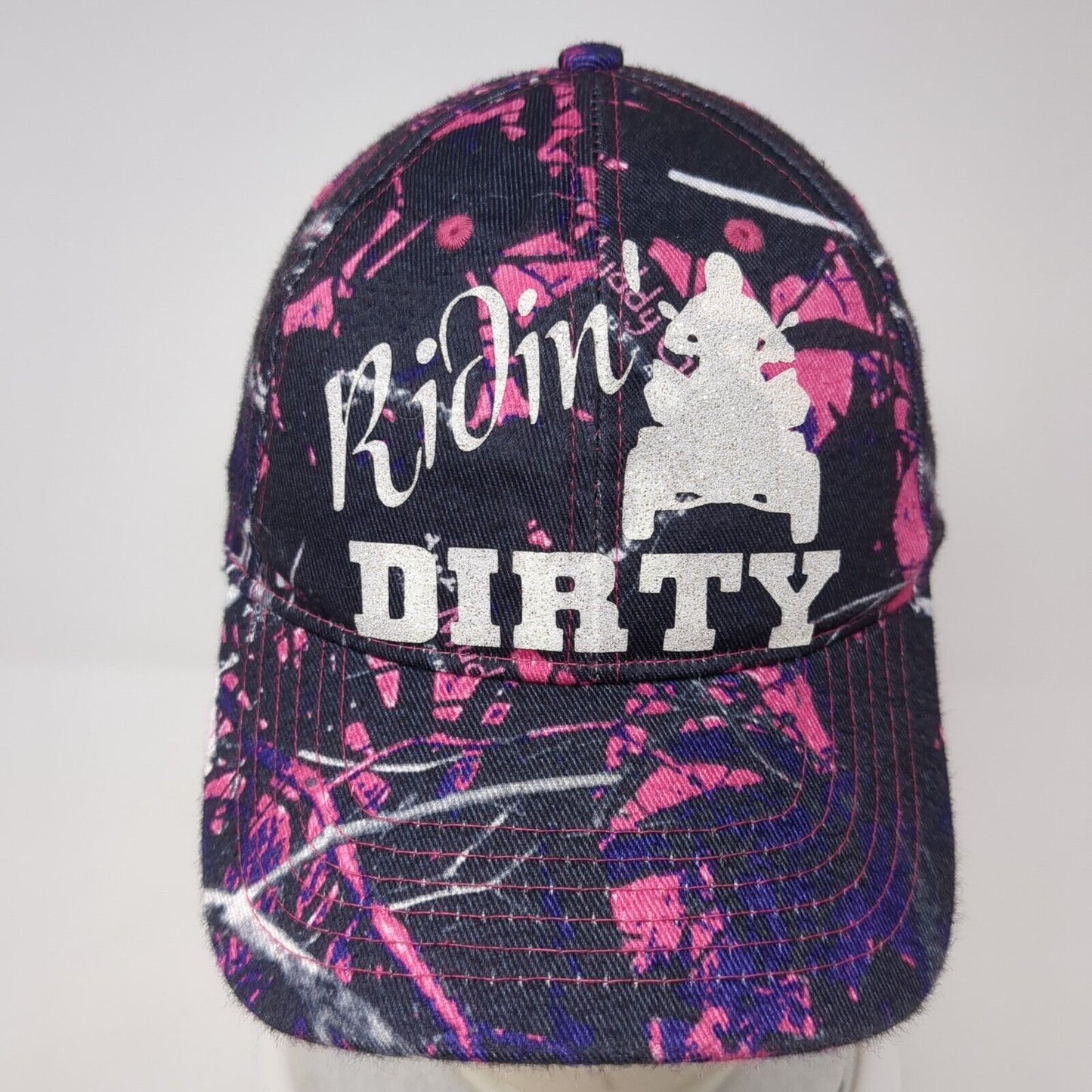 Ridin Dirty Slideback Hat Multi One Size Adjustable 6 Panel Katl Sport Cap
