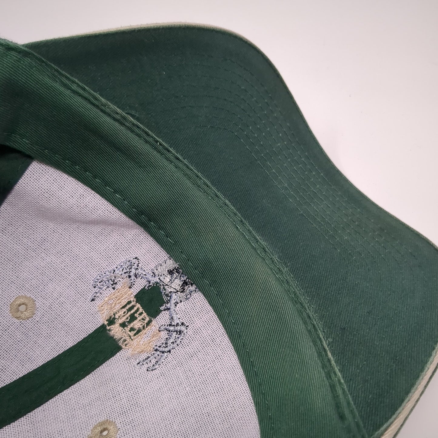 Nevada Muleys Strapback Baseball Cap Green One Size Adjustable Embroidered Otto